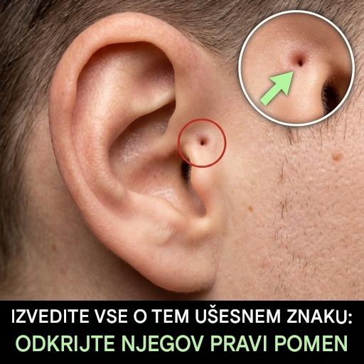 Ta majhna, diskretna luknjica blizu ušesa razkriva osupljivo zgodbo