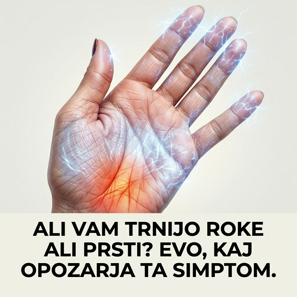 ALI VAS MRVINČIJO ROKE ALI PRSTI? Na kaj nas opozarja ta simptom