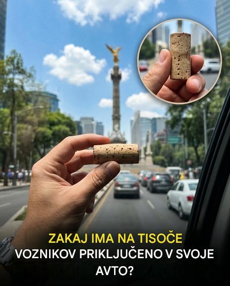Zakaj bi morali imeti vedno zamašek v avtu?