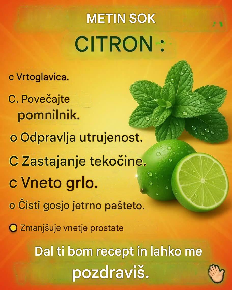 Meta in limonin sok