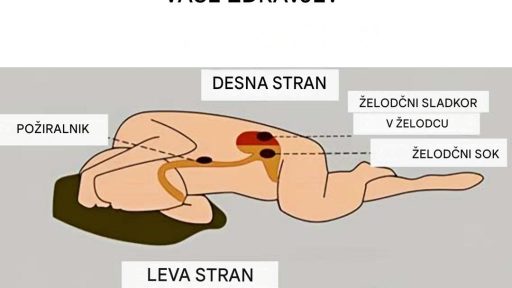 Spanje na levi strani lahko prinese neverjetne koristi za zdravje.