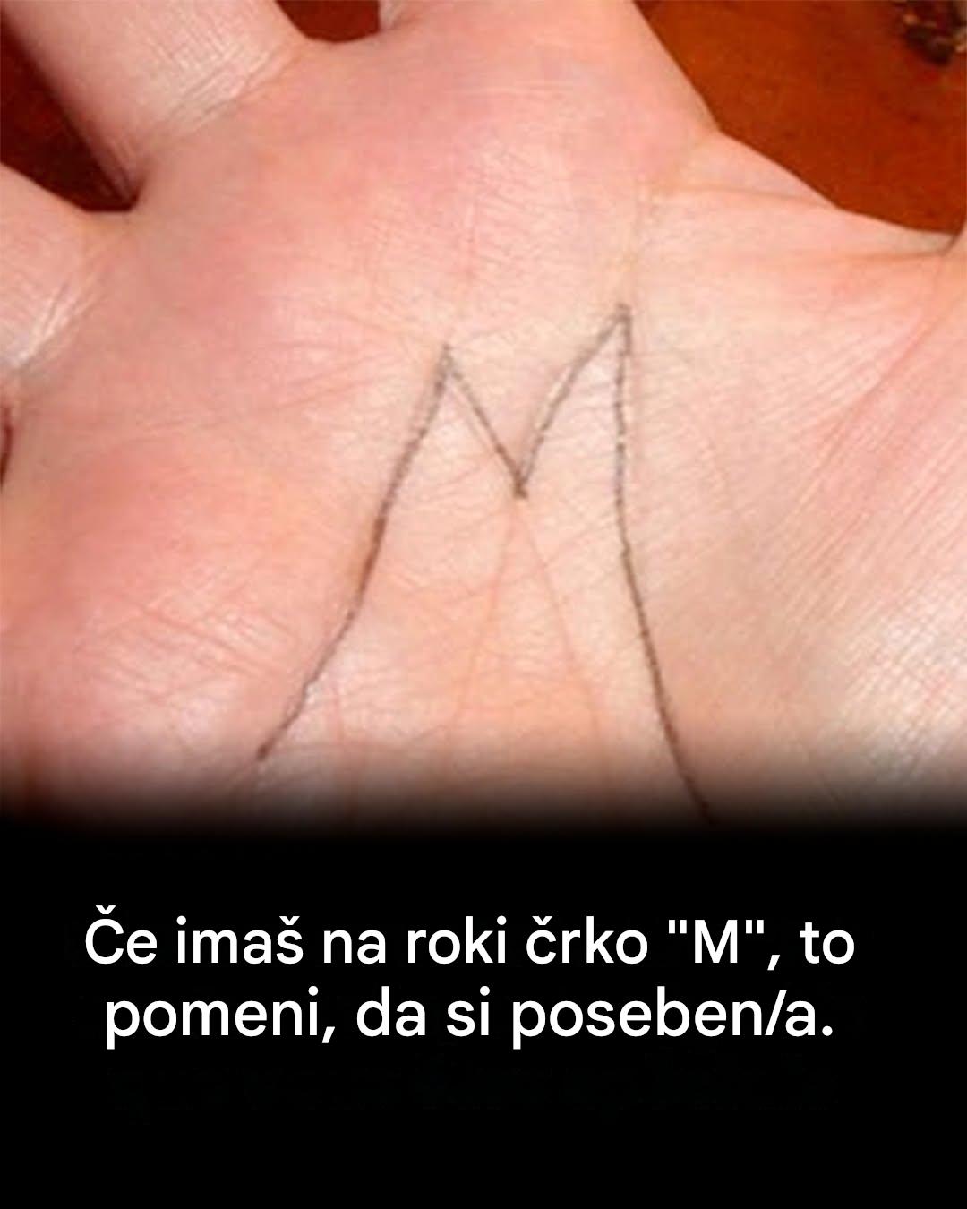 Skrivnostni “M” na dlani: kaj v resnici razkriva o vas