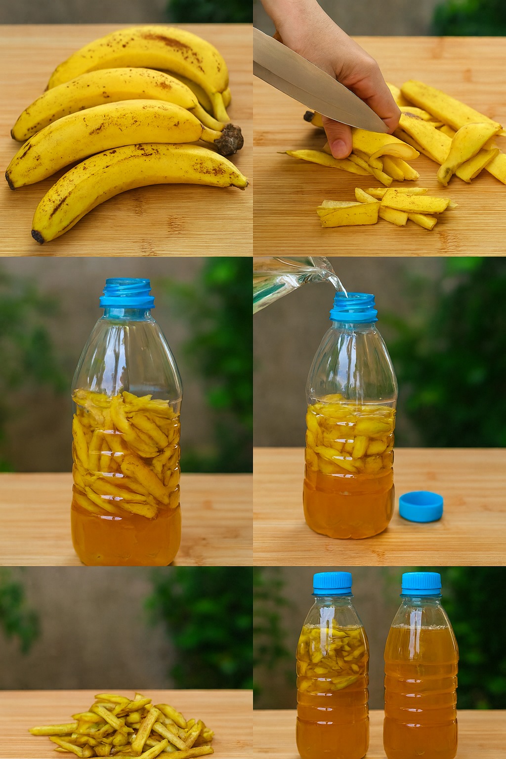Spremenite bananine olupke v naravno sredstvo proti komarjem