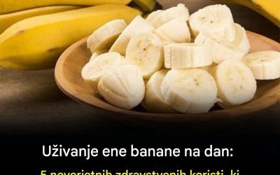 Neverjetni učinki banan