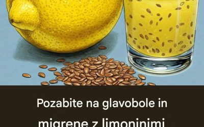 Limonina semena za glavobole: Ali lahko to naravno zdravilo pomaga ublažiti migrenske bolečine?