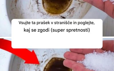 Vsujte ta prašek v stranišče in poglejte, kaj se zgodi (super spretnosti)🤯