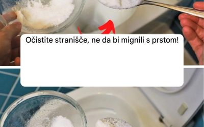 Očistite stranišče, ne da bi mignili s prstom!