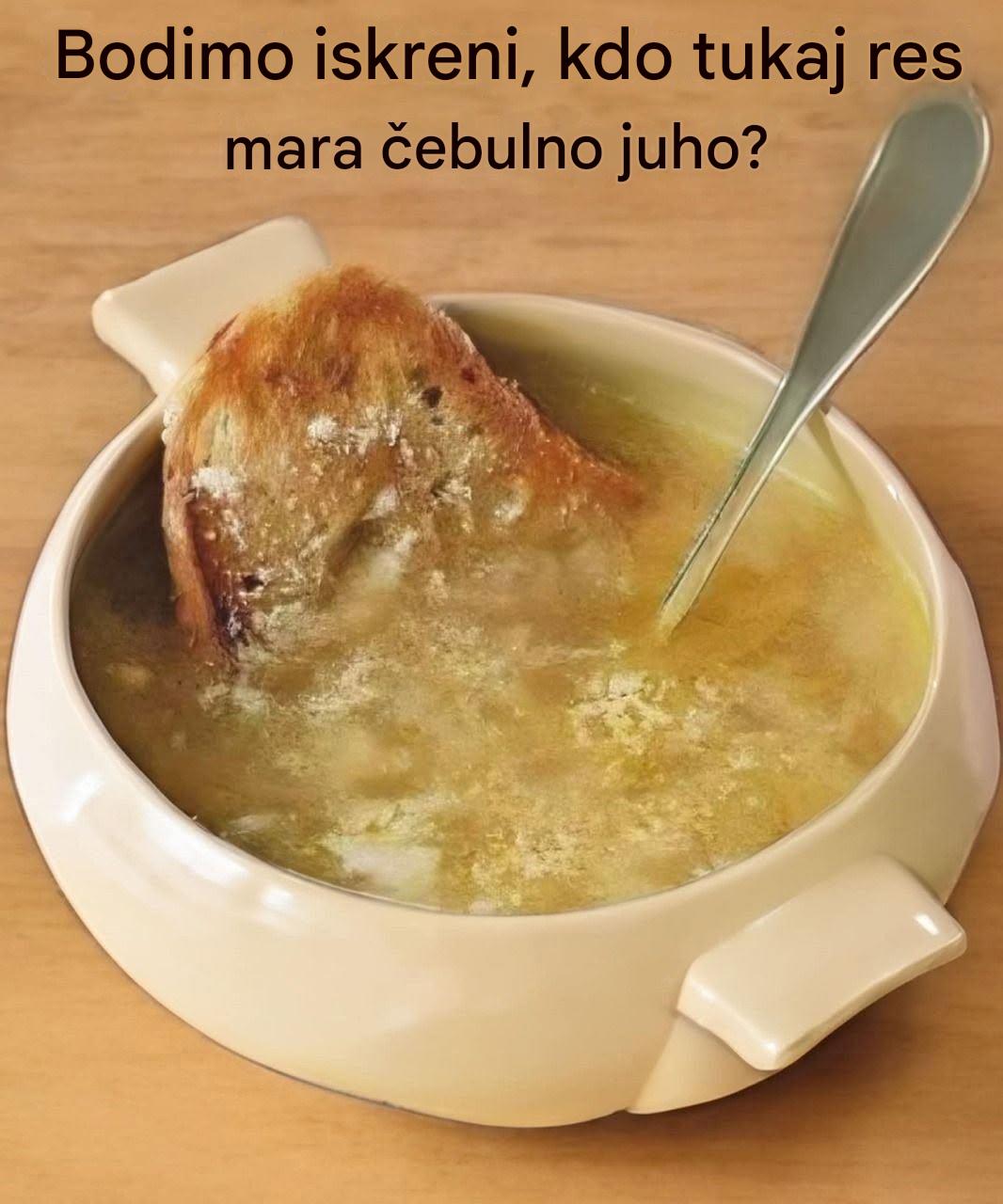 Tradicionalna čebulna juha: klasična jed za večerjo