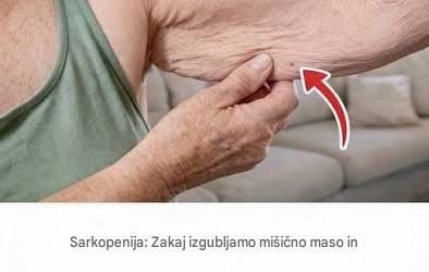 Sarkopenija: vzroki za izgubo mišic in rešitve