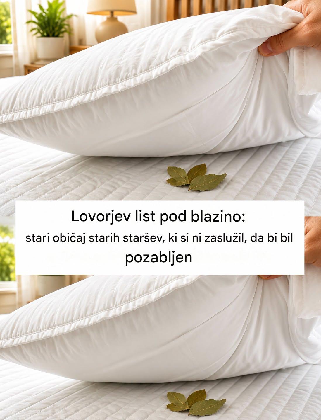 Lovorjevi listi pod blazino: star običaj starih staršev, ki si ga ne zaslužimo pozabiti
