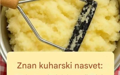 Znan kuharski nasvet: »Nehajte dodajati mleko ali vodo v pire krompir. Ta sestavina ga naredi bolj kremastega kot v restavraciji!«