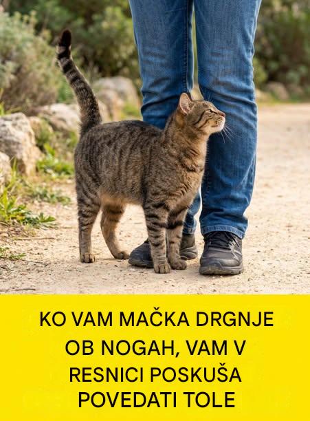 Zakaj se vaša mačka stiska k vam? Dešifriranje geste, ki je veliko bolj zapletena, kot se zdi