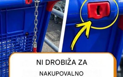Nakupovalna košarica obtičala brez drobiža ali žetonov: zanesljiv trik, ki ga še niste preizkusili