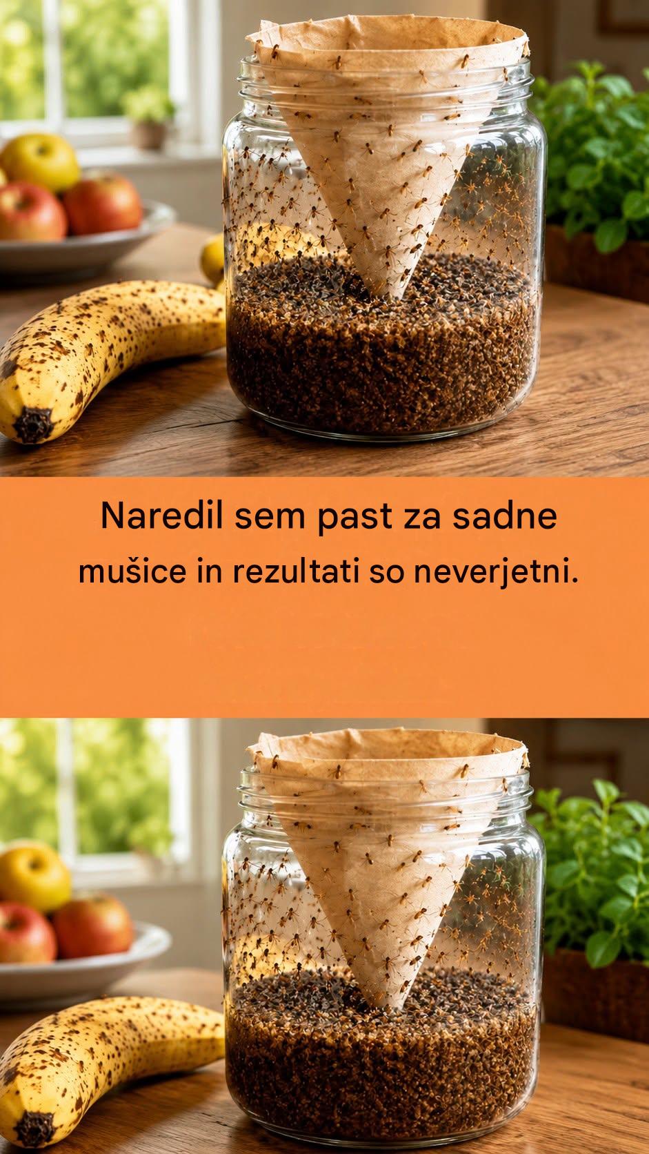Domače pasti za muhe: 4 učinkovite naravne metode za dom brez muh